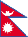 Flag: Nepal