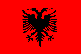 Flag: Albania