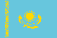 Flag: Kazakhstan