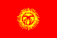 Flag: Kyrgyzstan